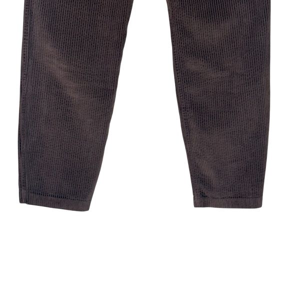 Aritzia Babaton Quota Brown Corduroy Pleated Trousers | 8 - Picture 9 of 12